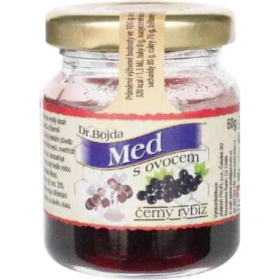 Dr. Bojda Medík mini s ovocem - medoláda Černý rybíz 60 g