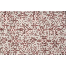 Sander prostírání Snowfall červené 35x50cm