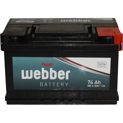 WEBBER 12V 74 Ah 680A WA0740
