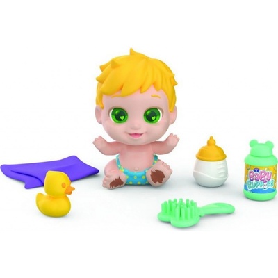 Baby Buppies miminko Kluk žluté vlasy koupání