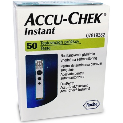 Accu-Chek Instant 50 testovacie prúžky do glukomera 50 ks