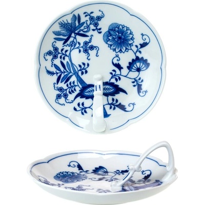 Český porcelán Dubí Cibulák miska s uchem 10323 17 cm