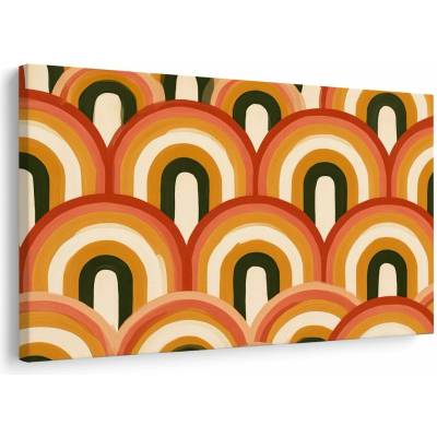 Dovido Obraz retro oblouky v teplých tónech - 120x80