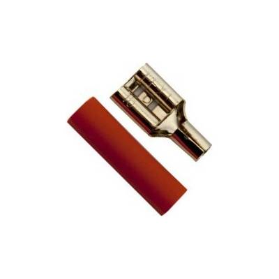 Four Connect reproduktorový konektor FASTON 2.5 mm² / 6.3 mm červený