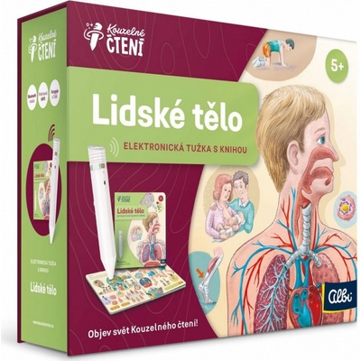 Albi Kouzelné čtení Albi tužka 2.0 a Lidské tělo – Hledejceny.cz