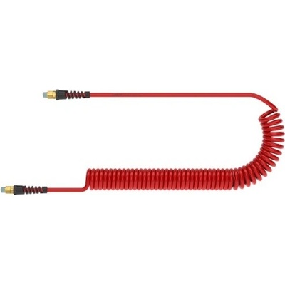 PU KROUCENÁ HADICE PUR červená - 11/16mm,délka 8 m- Otočné AR1/2", 10 bar – Hledejceny.cz