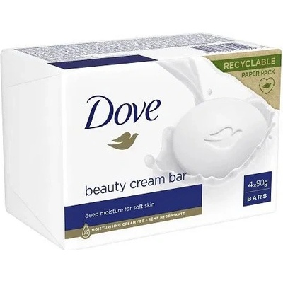 Dove tuhé mydlo Original 4 x 90 g