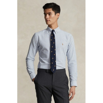 Polo Ralph Lauren pánska bavlnená košeľa 710922273 biela