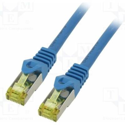 Goobay 69397 Patch S/FTP Kat: 6a RJ45 vidlice z obou stran lanko Cu