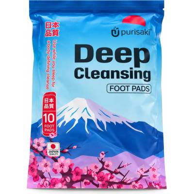 Purisaki Deep Cleansing bylinné náplasti na chodidla 10 ks