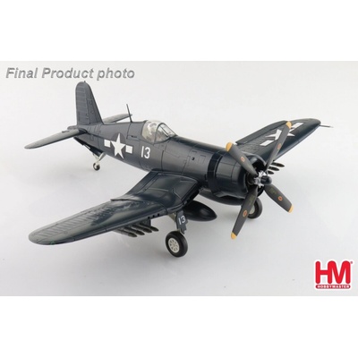 Hobby Master F4U Corsair USMC VMF-222 Flying Deuces White 13 Kenneth Walsh Okinawa 1945 1:48