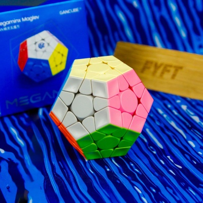 Gans puzzle GAN Megaminx Maglev Frosted Šedá