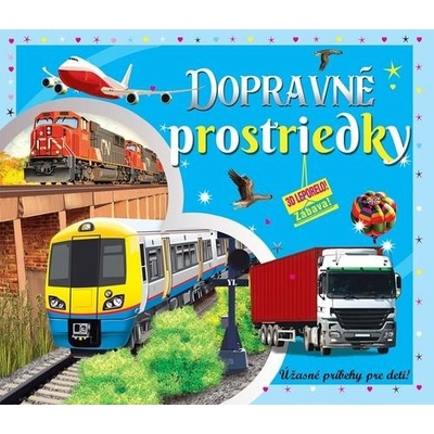Dopravné prostriedky 3D leporelo