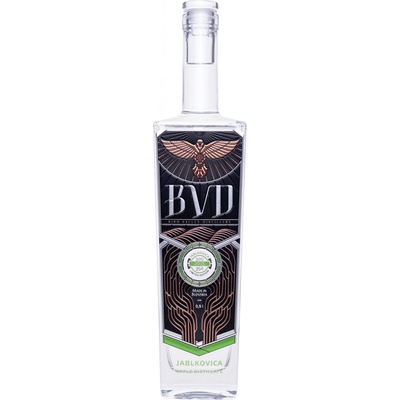 BVD Jablkovica destilát 45% 0,5 l (čistá fľaša)