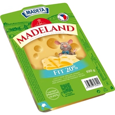 Madeta Madeland fit 20% 100g