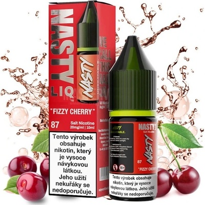 Nasty LIQ Salt Fizzy Cherry 10 ml 20 mg