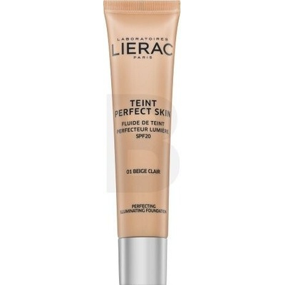 Lierac Tekutý rozjasňující make-up SPF20 Teint Perfect Skin Illuminating Foundation 01 Claire 30 ml