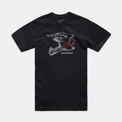 Alpinestars MX HELMET CSF M182-1108-M černá