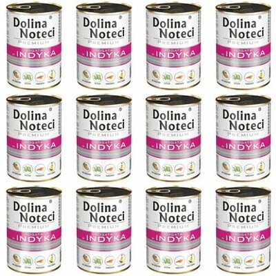 Dolina Noteci Premium pro dospělé psy s krůtím masem 12 x 400 g
