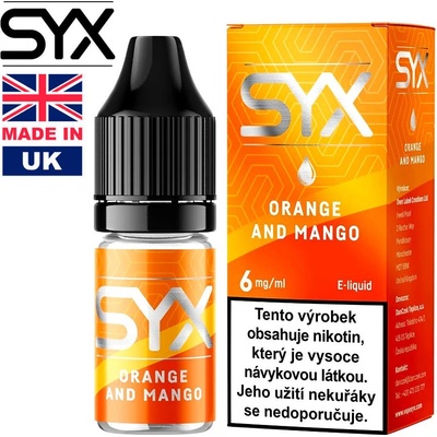 SYX Orange and Mango 10 ml 6 mg