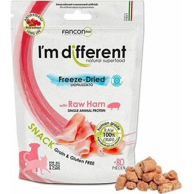 I'm different Snack mrazem sušené maškrty šunka 40 g