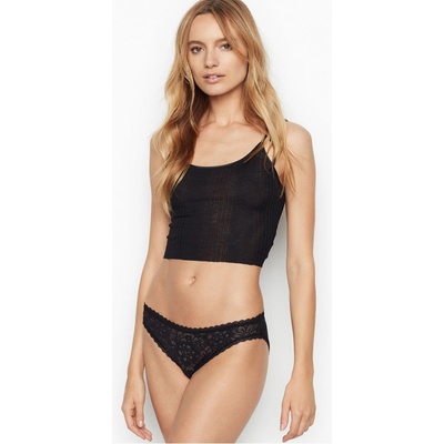 Victoria’s Secret Kalhotky krajkové Bikini Panty bílé – Hledejceny.cz