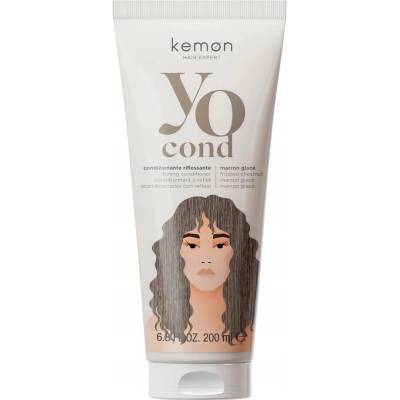 KEMON YO COND BARVICÍ KONDICIONÉR na vlasy Zmrazený KAŠTAN 200 ml