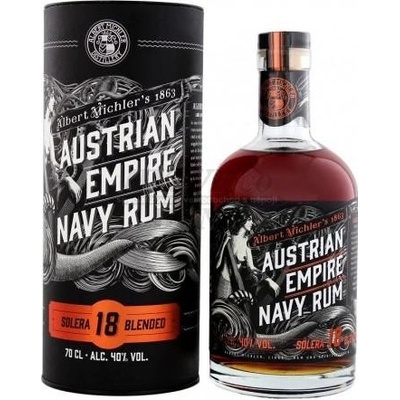 Austrian Empire Navy Solera 18y 40% 0,7 l (tuba)