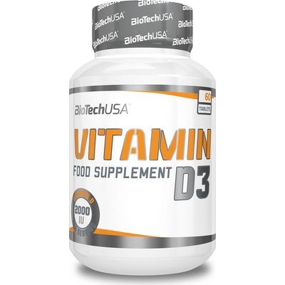 BioTech USA Vitamin D3 120 tablet