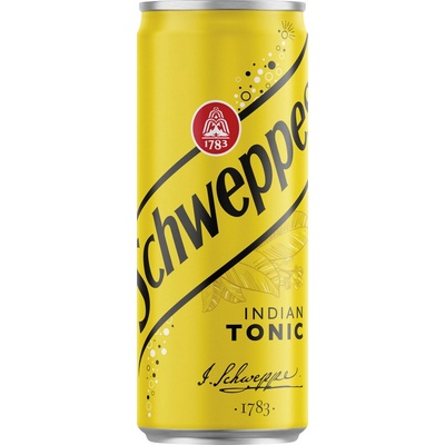 Schweppes Tonic plech 24 x 330 ml