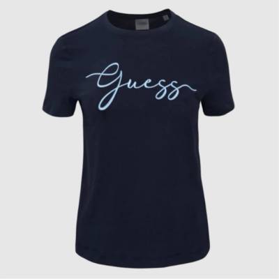 Guess V6GI01K2962-A71W krátký rukáv tmavě modrá