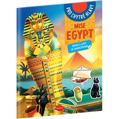 Mise Egypt Pátrej a lušti se samolepkami