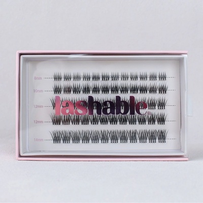 Lashable CLEAN GAL samolepicí pre-glued řasy 8mm.10mm.12mm.14mm 60 ks – Hledejceny.cz