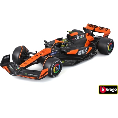 Bburago RACE Formula F1 MODEL-KIT McLaren F1 Team MCL38 2024 4 Lando Norris 1:24
