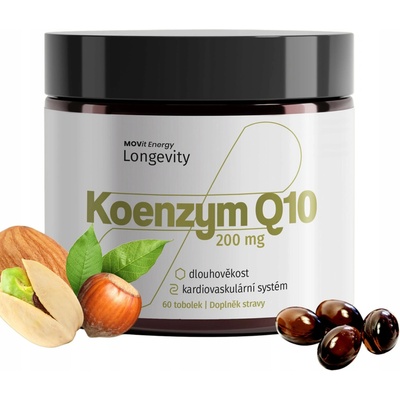 MOVit Longevity Koenzym Q10 200mg 60 tabliet