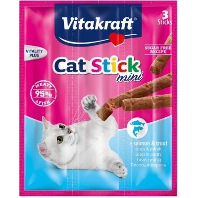 Vitakraft Cat Stick mini Salmon Trout 3 x 6 g – Hledejceny.cz