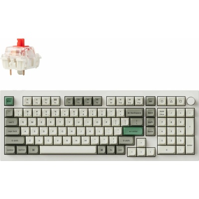 Keychron Q5 Max Swappable RGB Backlight Red Switch Knob Version Q5M-P1