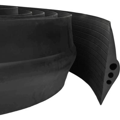 Vida Podlahové těsnění do garáže Černá 75 x 12 mm 6 m Guma EPDM
