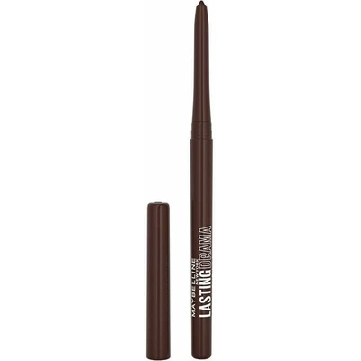 Maybelline Lasting Drama Automatic Gel Pencil automatická tužka na oči s dlouhou výdrží 10 Midnight Black 0,31 g – Hledejceny.cz
