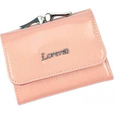 Lorenti Barebag kožená lososovo malá dámska peňaženka RFID v krabičke ružová