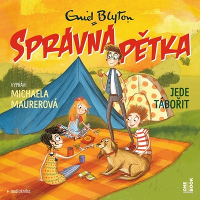 Správná pětka jede tábořit - Enid Blyton