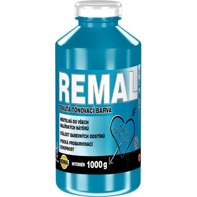 REMAL tónovací barva 1 kg modrá