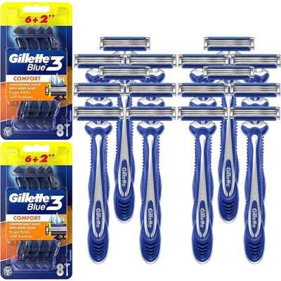 Gillette Blue3 Comfort 12 ks – Hledejceny.cz