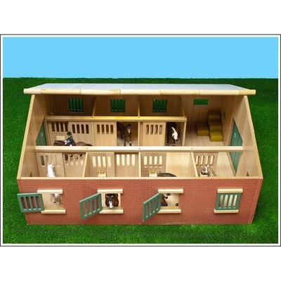 Kids Globe Stajňa pre kone so 7 boxmi 1:24