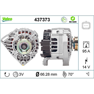 Generátor VALEO 437373