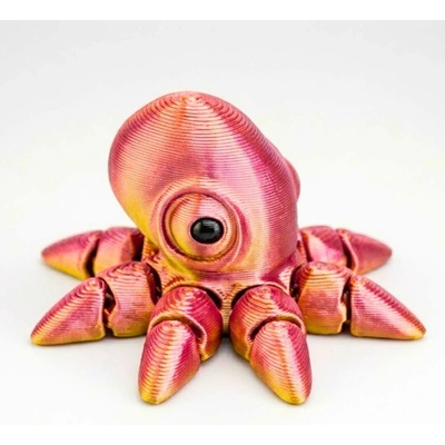 Svíčkománie3D Flexi 3D miniaturka chobotnice z 3D tiskárny Růžovo zlatá – Hledejceny.cz