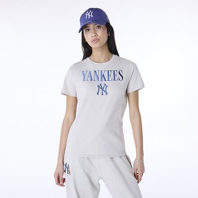 New Era MLB Graphic Tee NY Yankees Stone