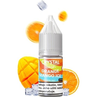 Crystal Drop Salt Orange Mango Ice 10 ml 20 mg