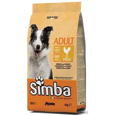Monge Simba Adult Dog Chicken 4 kg