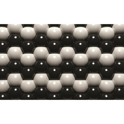 Preinterier FT0587 Fototapeta na stenu 3D Sivé guľôčky vlies 104cm x 70cm